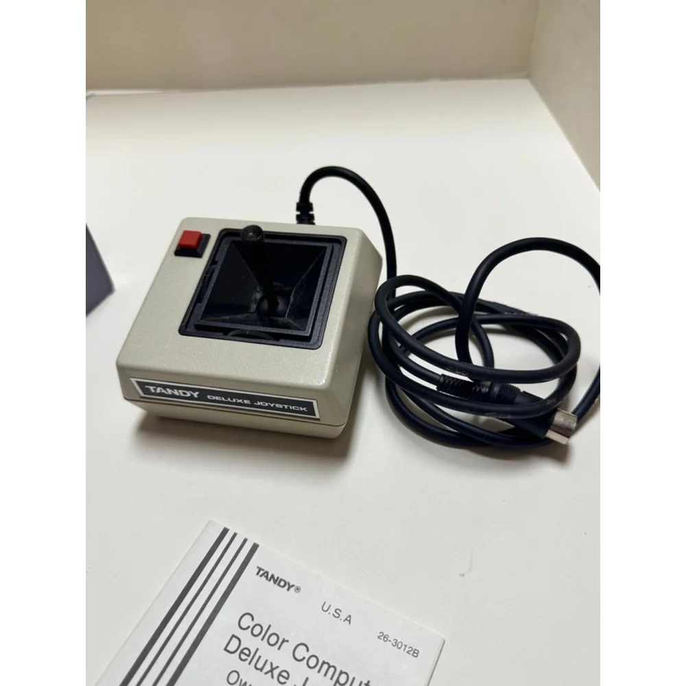 Tandy Deluxe Joystick 26-3012B Tandy 1000/Color Computer Vintage
